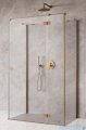 Radaway Essenza Brushed Copper Kdj+S kabina 75x100x75cm prawa szczotkowana miedź 1384049-01-01/1385022-93-01R/1384049-01-01