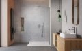 Radaway Modo SL II Brushed Nickel kabina Walk-in 65x200 prawa szczotkowany nikiel 10319065-91-01R