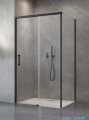 Radaway Idea Black Kds kabina prysznicowa 130x110 lewa czarny mat/szkło przejrzyste 10115130-54-01L/10117110-01-01