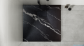 Besco Vexo Marble Black 80x80cm brodzik kwadratowy  VMB-80-80-K