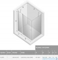 New Trendy New Soleo 100x100x195 cm kabina kwadratowa przejrzyste K-0399