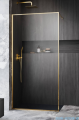 Radaway Modo F II Gold kabina Walk-in 95x201cm Złoty połysk szkło przejrzyste 10409095-09-01