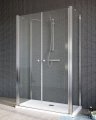 Radaway Eos II DWD+2S Drzwi prysznicowe 110x197 szkło przejrzyste
