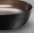 Rea Cleo 61 Umywalka nablatowa Copper Brush / Black REA-U6383