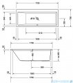 Duravit Vero wanna prostokątna 170x70cm 700131 00 0 00 0000