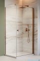 Radaway Nes Kdj I Brushed Copper kabina 80x75cm prawa szczotkowana miedź 10022080-93-01R/10039075-01-01