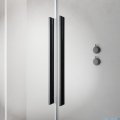 Radaway Furo Brushed GunMetal PND II parawan nawannowy 120cm lewy szczotkowany grafit 10109638-92-01L/10112594-01-01