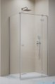 Radaway Essenza Kdj Brushed Nickel kabina 90x75cm prawa szczotkowany nikiel 1385044-91-01R/1384049-01-01
