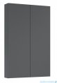 Roca Extra Kolumna łazienkowa niska z 2 drzwiami slim 80x50x12  ONYX MAT A857960531