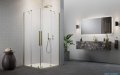 Radaway Furo Brushed Gold KDD kabina 100x120cm szczotkowane złoto 10105100-99-01L/10105120-99-01R