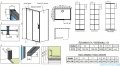 Radaway Idea Black Kdj Factory kabina prysznicowa 130x75 lewa czarny mat/szkło przejrzyste 387043-54-55L/387049-54-55R