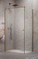 Radaway Essenza Kdj Brushed Copper kabina 80x80cm lewa szczotkowana miedź 1385043-93-01L/1384051-01-01