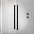 Radaway Furo Kdj Brushed GunMetal kabina 120x90cm lewa szczotkowany grafit 10104622-92-01L/10110580-01-01/10113090-01-01
