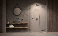 Radaway Essenza Pro Brushed GunMetal Kdj+S kabina 75x80x75cm prawa szczotkowany grafit 10097380-92-01R/10098075-01-01/10098075-01-01 