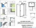 Radaway Essenza Brushed GunMetal Kdj+S kabina 80x110x80cm prawa szczotkowany grafit 1384051-01-01/1385023-92-01R/1384051-01-01