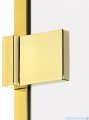 New Trendy Avexa Gold Shine parawan nawannowy z wspornikiem skośnym 50x150 cm przejrzyste EXK-2170