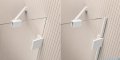 Radaway Essenza Pro White Kdj kabina 120x100cm prawa szkło przejrzyste 10097120-04-01R/10098100-01-01