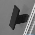 Radaway Nes Black Dwd II drzwi wnękowe 180cm W3 czarny mat/szkło przejrzyste 10037083-54-01/10041097-54-01