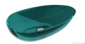 Besco Neya Ocean Breeze + maskownica biała umywalka nablatowa 60x35x15cm #UMN-60-OBW