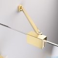 Radaway Essenza Pro Gold Dwj drzwi wnękowe 130cm prawe złoty połysk/szkło przejrzyste 10099130-09-01R