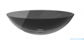 Besco Anya Carbon Grey + syfon chrom umywalka nablatowa 50x35x15cm #UMA-50-CGC