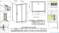 Radaway Premium Pro Black Kdj kabina 100x90cm prawa czarny mat/szkło przejrzyste 1015100-54-01R/1016090-54-01