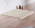 New Trendy Nex Shade brodzik konglomeratowy z strukturą kwadratowy 80x80x3.5 cm beżowy B-0484