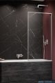 Radaway Modo F SL Brushed Nickel PNJ II parawan nawannowy 90cm prawy szczotkowany nikiel/przejrzyste 10406090-91-01R