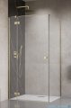 Radaway Essenza 8 Brushed Gold Kdj kabina 90x80cm lewa szczotkowane złoto 10480612-01-01L/10470237-99-01L/10113080-01-01