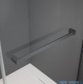 Radaway Nes Kdj I Brushed GunMetal kabina 100x100cm lewa szczotkowany grafit 10022100-92-01L/10039100-01-01