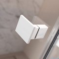 Radaway Essenza Pro White Kdj+S kabina 90x80x90cm prawa biały mat/szkło przejrzyste 10097380-04-01R/10098090-01-01/10098090-01-01