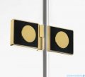 New Trendy Avexa Gold kabina kwadratowa 110x110x200 cm przejrzyste lewa EXK-1873