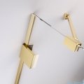 Radaway Essenza Pro Gold Ptj kabina pięciokątna 90x80 lewa złoty połysk/szkło przejrzyste 10100000-09-01L/10100600-01-01