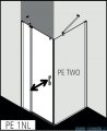 Kermi Pega kabina prysznicowa prostokątna 1-skrzydłowa 80x100 cm lewa przejrzysta PE1NL08020VPK/PETWO10020VPK