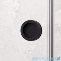 Radaway Furo Black DWJ drzwi prysznicowe 140cm lewe szkło przejrzyste 10107722-54-01L/10110680-01-01