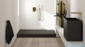 Schedpol Schedline Nonlimits brodzik 100x100cm Black Stone 3ST.N1K-100100/C/ST-M1/C/ST