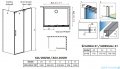 Radaway Espera Pro Kdj kabina 100x75cm prawa przejrzyste 10090100-01-01R/10092100-01-01R/10093075-01-01