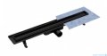 Besco Nero Duo czarny odpływ liniowy 2w1 90x6cm OL-90-VN