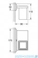Grohe Allure Brilliant półka ze szklanką 40503000