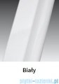 Novellini Drzwi prysznicowe przesuwne LUNES P 126 cm szkło przejrzyste profil biały LUNESP126-1D