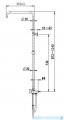 Omnires UNI uniwersalny system prysznicowy chrom UN10041CR