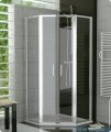 SanSwiss Top-Line Pięciokątna kabina prysznicowa TOP52 z drzwiami otwieranymi 100x100cm przejrzyste/połysk TOP5271005007