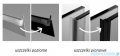 Radaway Essenza 8 SL Black PND II parawan nawannowy 120cm prawy czarny mat/przejrzyste 10500120-54-01R