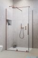 Radaway Furo Kdj Brushed Copper kabina 130x100cm lewa szczotkowana miedź 10104672-93-01L/10110630-01-01/10113100-01-01
