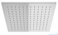 Kohlman Saxo zestaw prysznicowy z deszczownicą kwadratową 35x35 cm chrom QW220SQ35