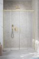 Radaway Idea DWD Brushed Gold drzwi wnękowe 170cm złoty szczotkowane złoto 387127-99-01