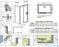 Radaway Idea Kds kabina prysznicowa 160x100 prawa przejrzyste 10115160-01-01R/10117100-01-01