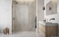 Radaway Essenza Pro Brushed GunMetal 75x200 kabina Walk-in szczotkowany grafit 10103075-92-01 