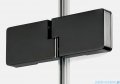 New Trendy Eventa Black Chrome kabina prysznicowa prostokątna 110x80x200 cm lewa przejrzyste czarny połysk EXK-6164