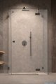 Radaway Essenza Pro Brushed GunMetal Kdj+S kabina 75x80x75cm prawa szczotkowany grafit 10097380-92-01R/10098075-01-01/10098075-01-01 